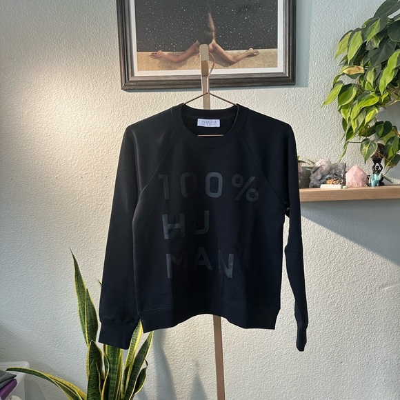 Everlane | The 100% Human Typography Sweatshirt - Picture 3 of 5
